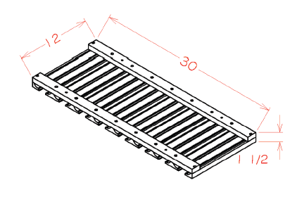 US Cabinet Depot SGH30 Stem Glass Holder, Capital Collection