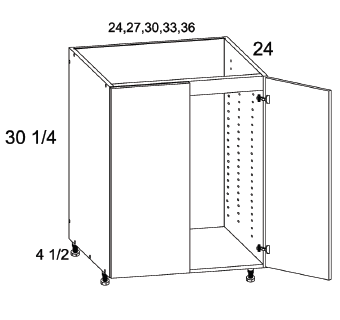 US Cabinet Depot SB Full Height Two Door Sink Bases, Altaeuro
