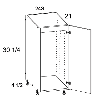 US Cabinet Depot VSB24SFH Full Height One Door Vanity Sink Bases, Altaeuro
