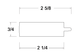 US Cabinet Depot SPM2 Support Moulding, Altaeuro