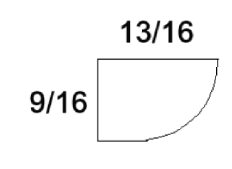 US Cabinet Depot SHM8 Shoe Moulding, Altaeuro