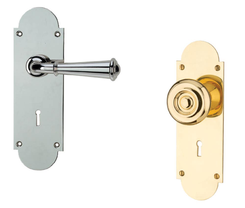 Von Morris 97300 Palladian/Newtown Handleset With Colonial  Knob