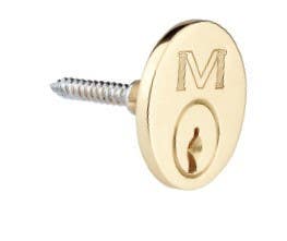 Von Morris 9059 Dummy Cylinder Plug Below Logo