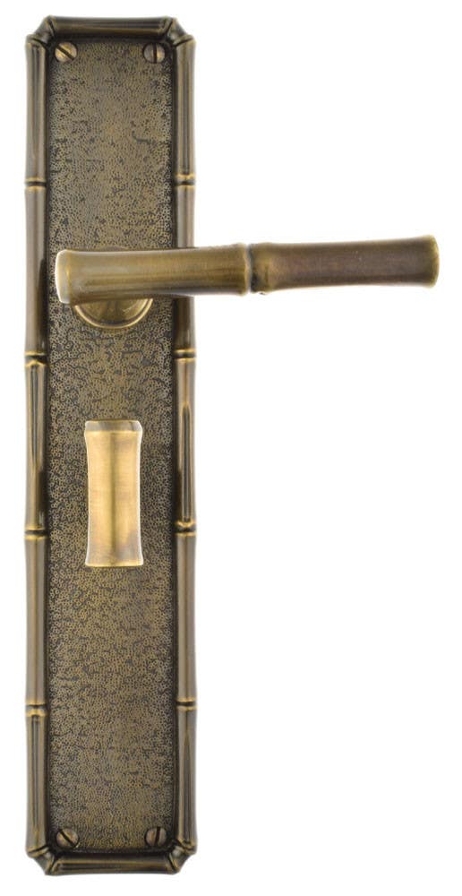 Von Morris 8160 Art Deco Escutcheon Sets With Art Deco Knob, Dummy Trim