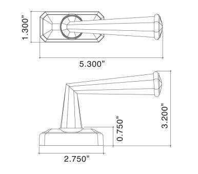 Von Morris 7008 Moorestown Tilt Turn Cover