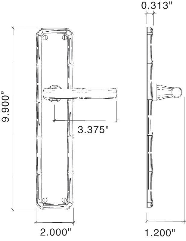 Von Morris 7 Bamboo Multi-Point Trim