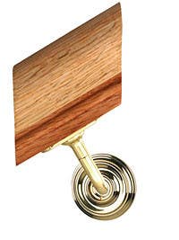 Von Morris 26-51 Colonial Handrail Bracket With Rose