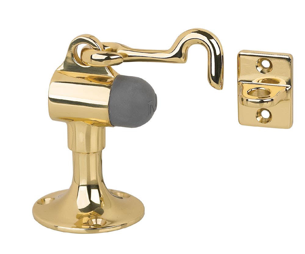 Von Morris 2352 Commerical Upright Floor Door Stop With Holder