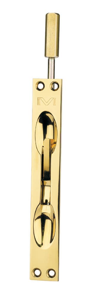 Von Morris 2202 Solid Brass Extension Flush Bolt