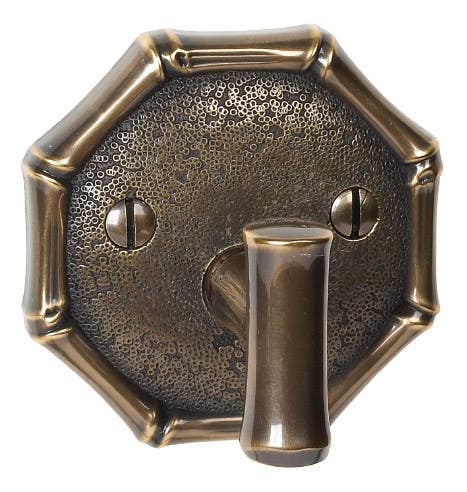 Von Morris 18855 Bamboo Deadbolt Cylinder Rose