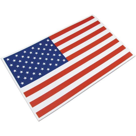 Magnet Source 07062 Flexible Magnetic USA Flag, 5.0" W x 8.0" L