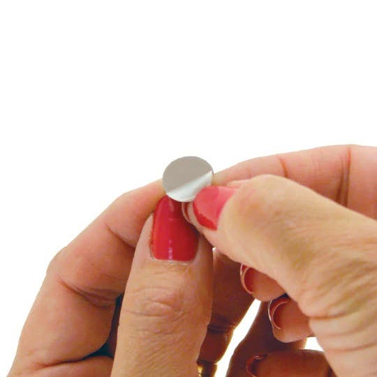 Magnet Source 07092 Magnet Anywhere Steel Discs w/ Adhesive, (5 Pack)