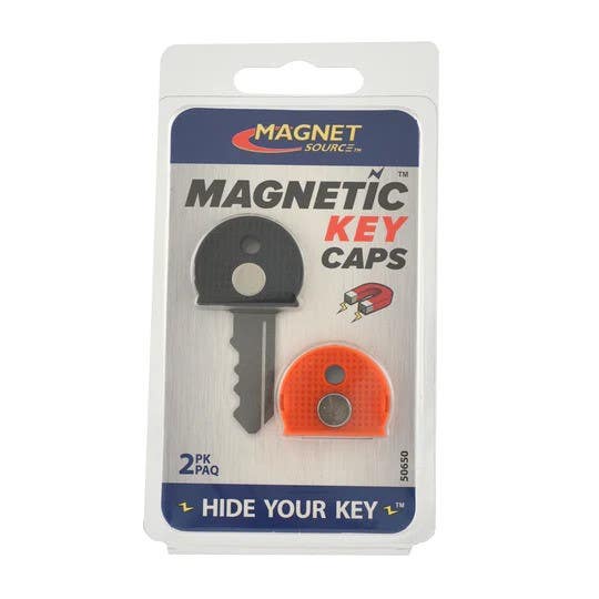 Magnet Source 5065 Magnetic Key Cap, 1" L x 0.83" W x 0.20" Thick (2 Pcs)