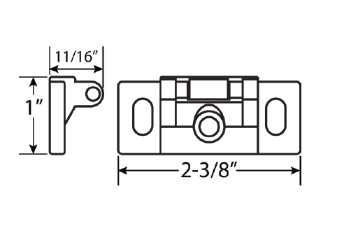 Cal-Royal 36ALARM/48ALARM Replacement Alarm Kit For 2200 Series Alarm-Ready Rim Exit