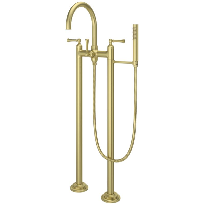 Pfister LG6-1TB Tisbury Traditional Free-Standing Tub Filler with Hand Shower