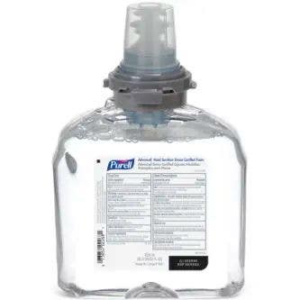 GOJO PURELL Advanced Green Certified Instant Hand Sanitizer Foam -1200 mL, Clear