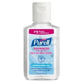 GOJO Purell Advanced Hand Sanitizer Gel, 2-oz.