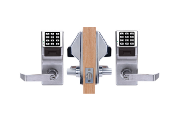 Alarm Lock PDL6300 Networx Double Sided Wireless Prox  Lock, Satin Chrome