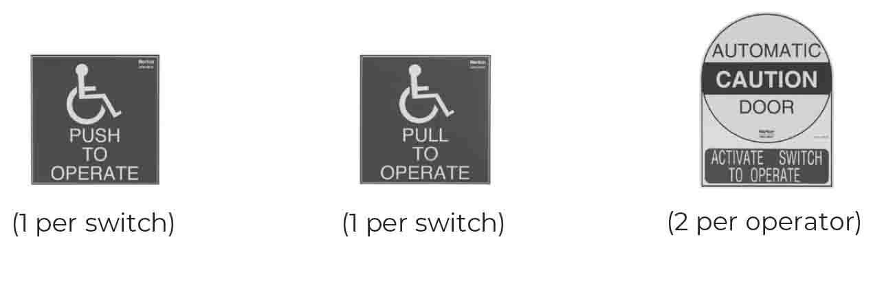 Norton 679 6000 Series Operational Signs