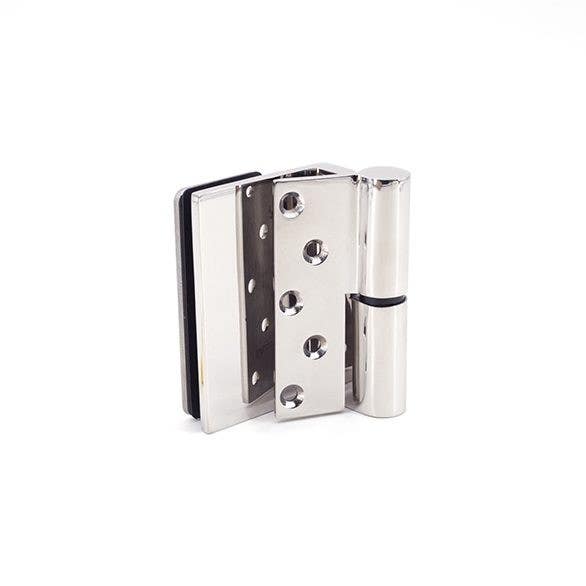 Sugatsune GH-G02 Gravity Hinge For Glass Door, Stainless Steel, Finish-Mirror