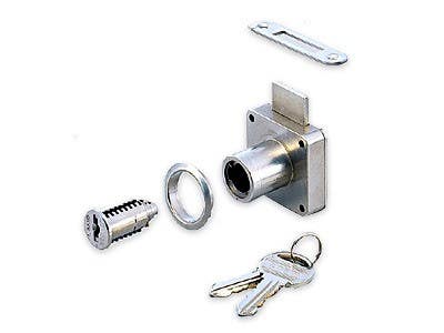 Sugatsune 5830-24MK Cabinet Lock, Finish-Nickel