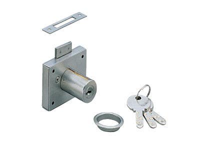Sugatsune 7810-24NI-D Cabinet Lock For Drawer, Finish-Satin Nickel