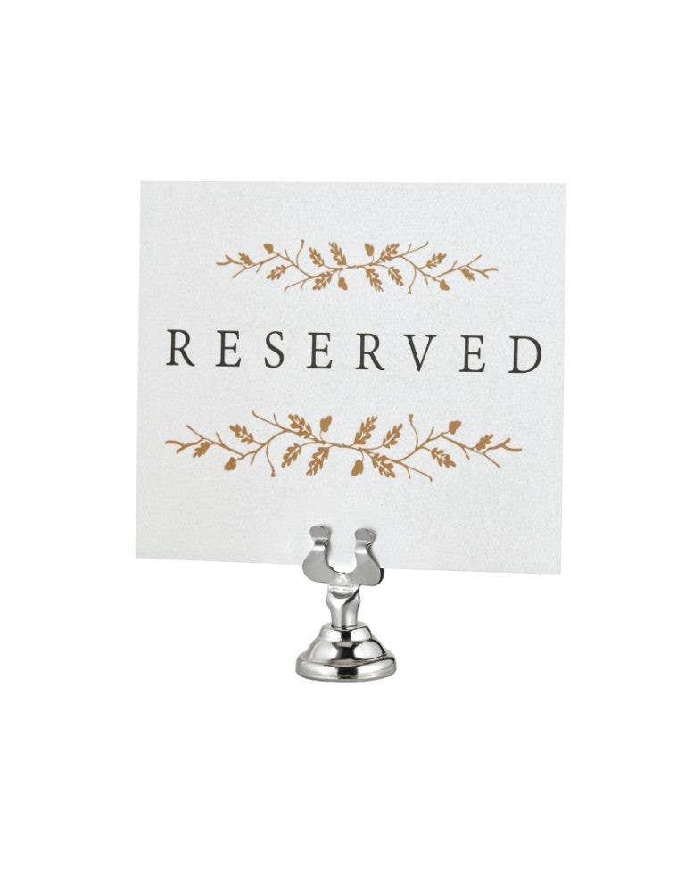 Alpine Industries ALP495 3'' Place Card & Table Number Holders
