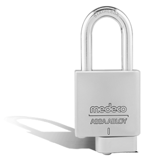 Medeco 510800 6 Pin Cylinder, KIK Type For AWP Series Padlock