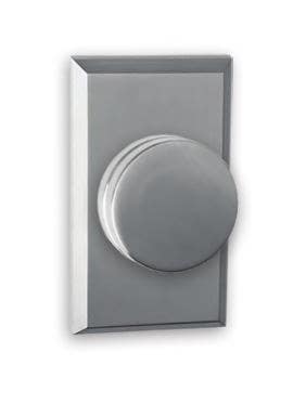 Delaney BV947-20 Bravura Dallas Grade 2 Knob with Rectangle Trim, Finish - Satin Brass