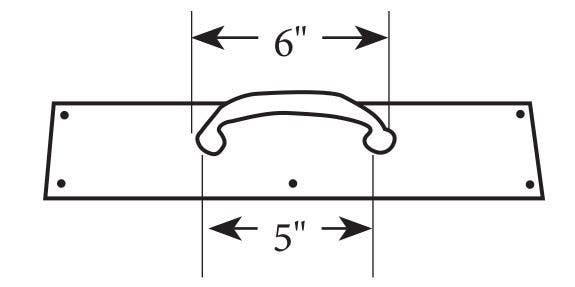 Delaney 490 Pull Plate