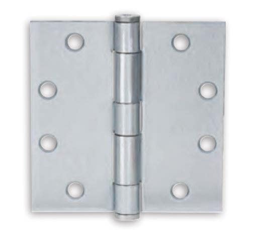 Delaney CH4506 4-1/2" x 4-1/2" Commercial Plain Bearing Hinge, Pair, Satin Chrome