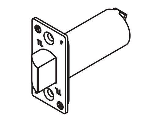 Delaney 781 Grade 2 Commercial UL Latch, 2-3/4" Backset