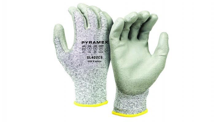 Pyramex GL402C5 Polyurethane Glove