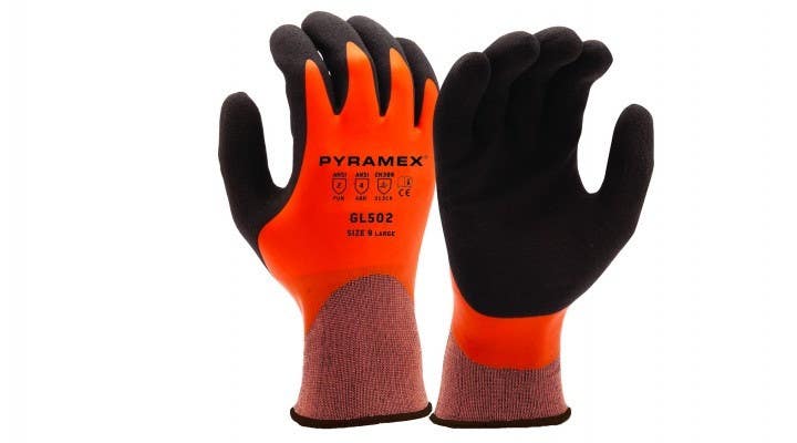 Pyramex GL502 Nylon Latex Gloves