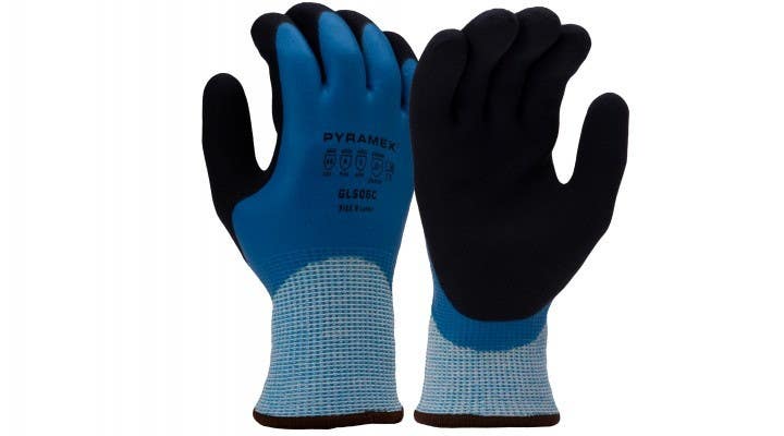 Pyramex GL506C Sandy Latex Gloves