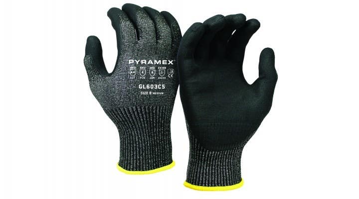 Pyramex GL603C5 Microfoam Nitrile Glove