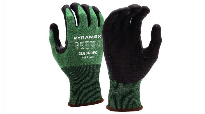 Pyramex GL606DPC Nitrile Gloves