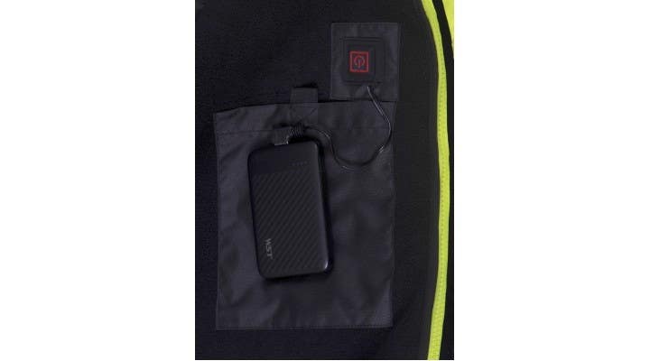 Pyramex RJ3110H Type R - Class 3 Hi-Vis Lime Heated Bomber Jacket