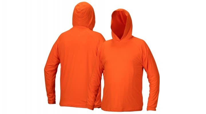 Pyramex RLPH120NS Non-Rated Long Sleeve Pullover Hoodie - Orange