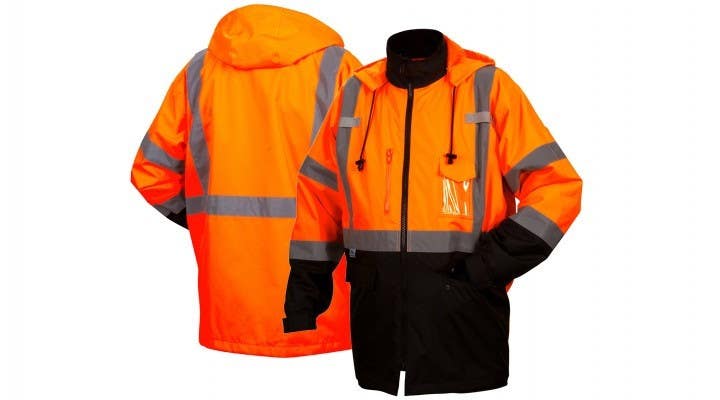 Pyramex RP3120 Type R - Class 3 Hi-Vis Orange Parka