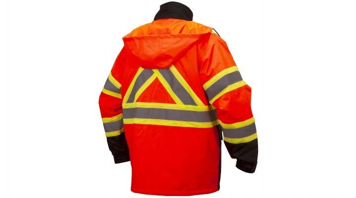 Pyramex RCP3220 Type R - Class 3 Hi-Vis Orange Canadian Parka