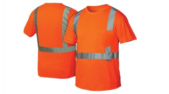 Pyramex RTS2120 Type R - Class 2 Hi-Vis Orange T-Shirt