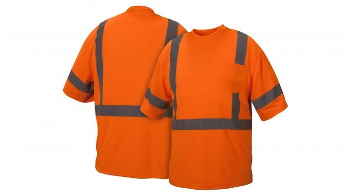 Pyramex RTS3320 Type R - Class 3 Hi-Vis Orange T-Shirt