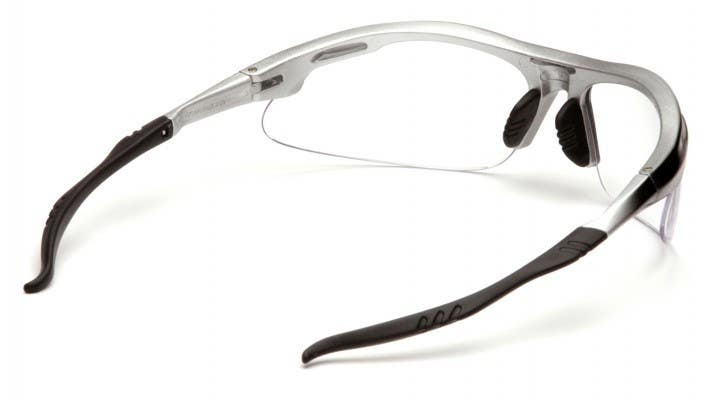 Pyramex SSB45 Avante Safety Glasses w/Silver Black Frame