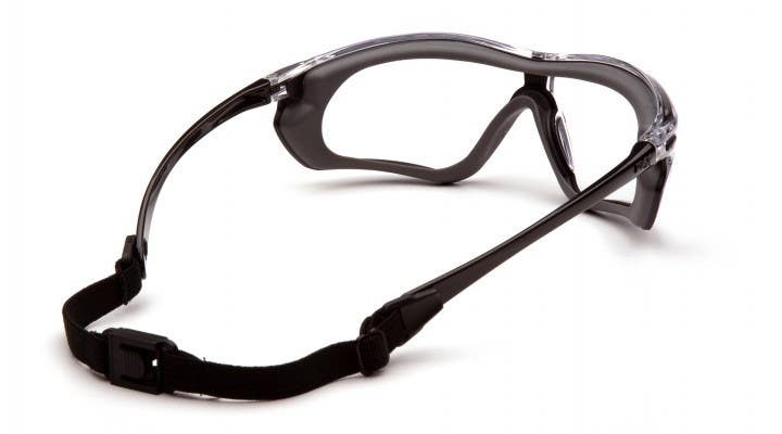 Pyramex SBG106 Crossovr Safety Glasses w/Black & Gray Frame