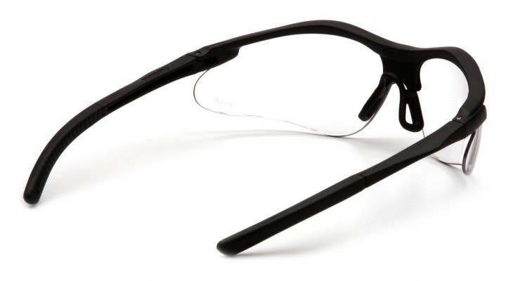 Pyramex SB37 Fortress Safety Glasses w/Black Frame