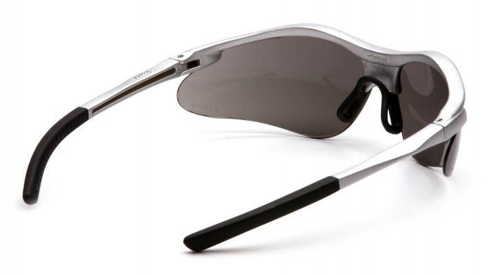 Pyramex SS3720D Fortress Safety Glasses Gray Lens w/Silver Frame