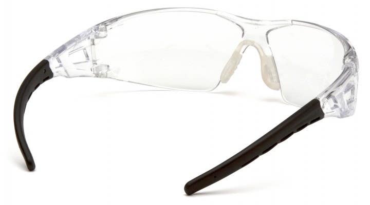 Pyramex SB102 Fyxate Safety Glasses w/Black Temples