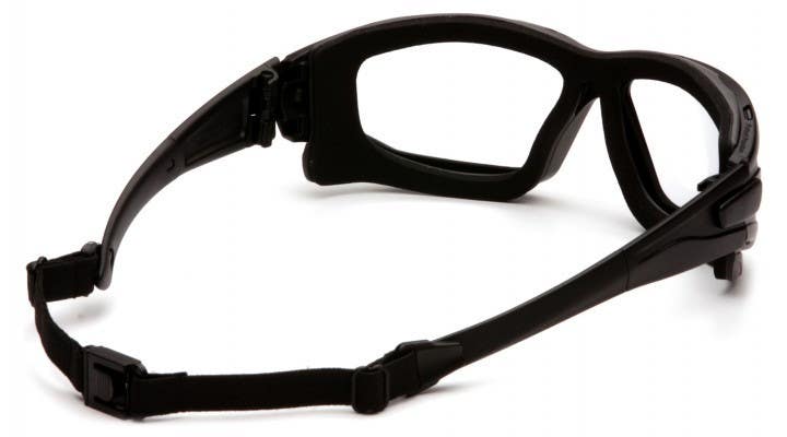 Pyramex SB70 I-Force Safety Glasses Dual Pane w/Black Temples/Strap