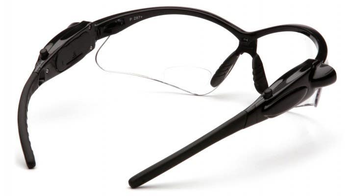 Pyramex SB6310STPLED PMXTREME Readers Safety Glasses w/Black Frame & Pivoting LED Temples